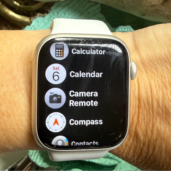 APPLE WATCH Series 7 45mm GPS/Cellular UNLOCKED w Charger+ MYSTERY BANDS BUNDLE
